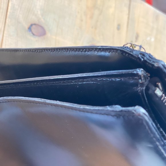 Vintage Bvlgari Black Leather Shoulder Bag - Picture 6 of 9